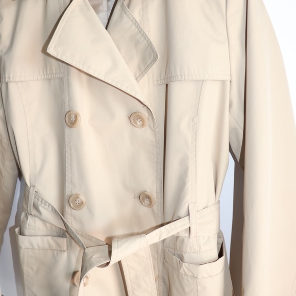 GIACCA Trentch Beige Short  Jacket - Picture 3 of 8